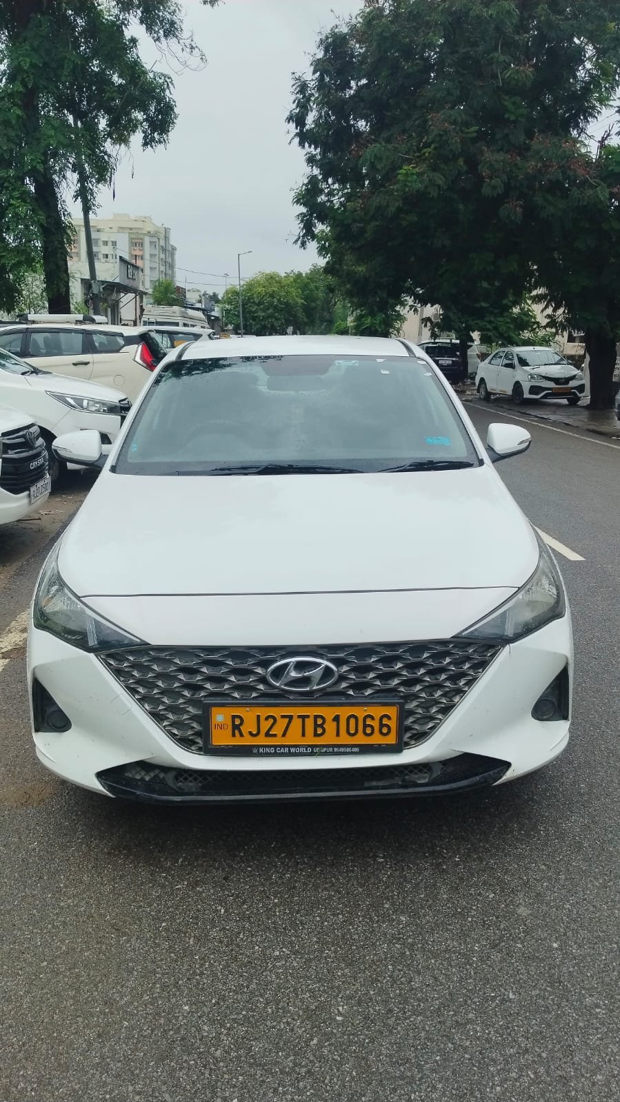 Hyundai Verna on rent in Udaipur