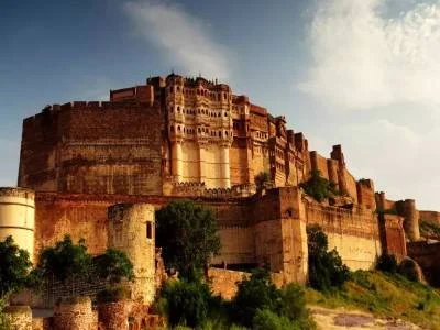 Mehrangarh from the old town